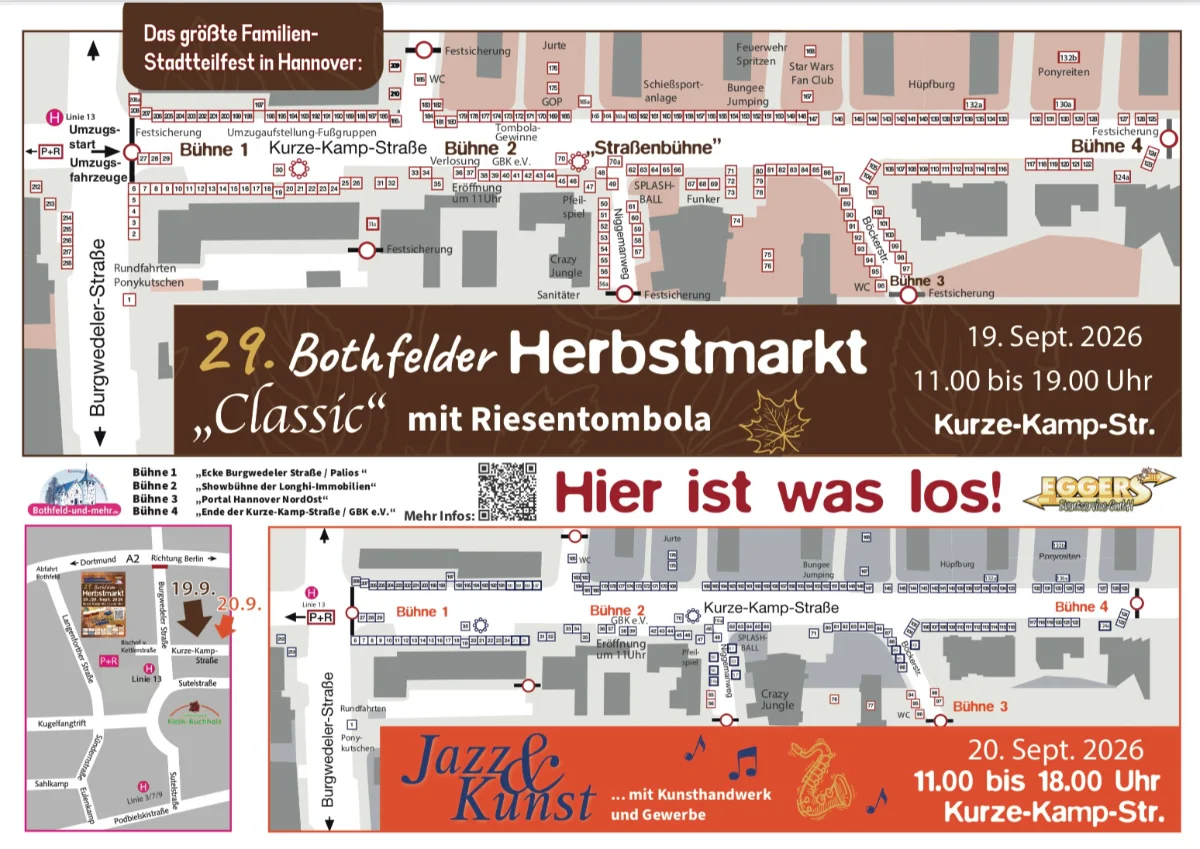 Programm 3 Herbstmarkt Bothfeld 2026